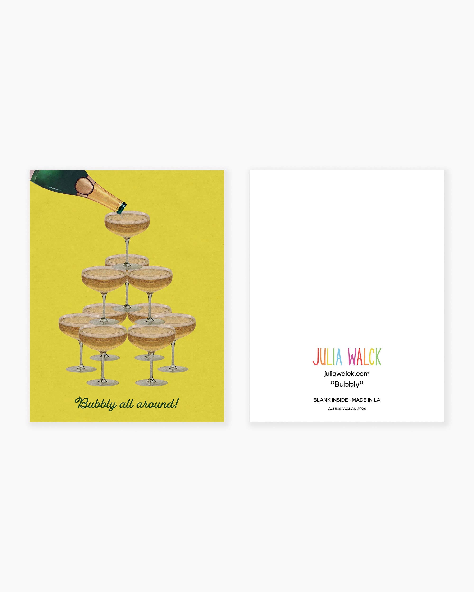 Bubbly Greeting Card