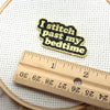 Magnetic Needle Minder - "I Stitch Past My Bedtime" Needlework Snarky Crafter Designs