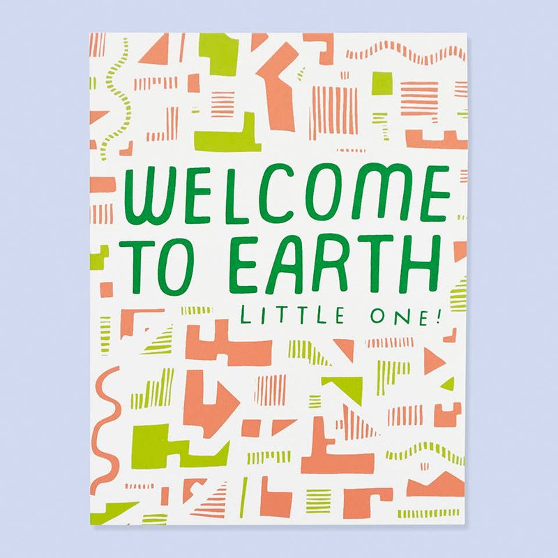Welcome To Earth Card Greeting Cards The Good Twin