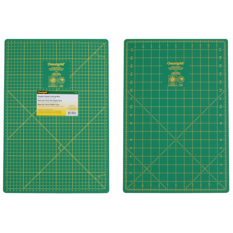 Omnigrid Double Sided Cutting Mat (Multiple Sizes Available) Notions Omnigrid