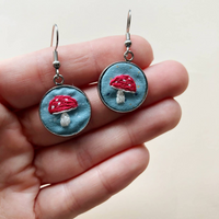 Embroidered Earrings Beginner Kit