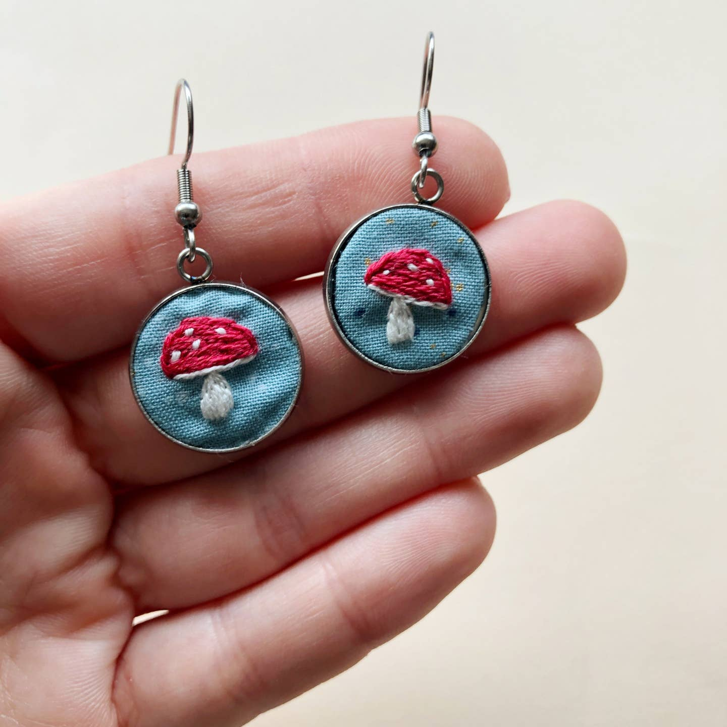 Embroidered Earrings Beginner Kit