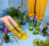 Plant Babe Socks Accessories Yellow Owl Workshop
