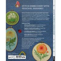 Birth Flower Embroidery Book