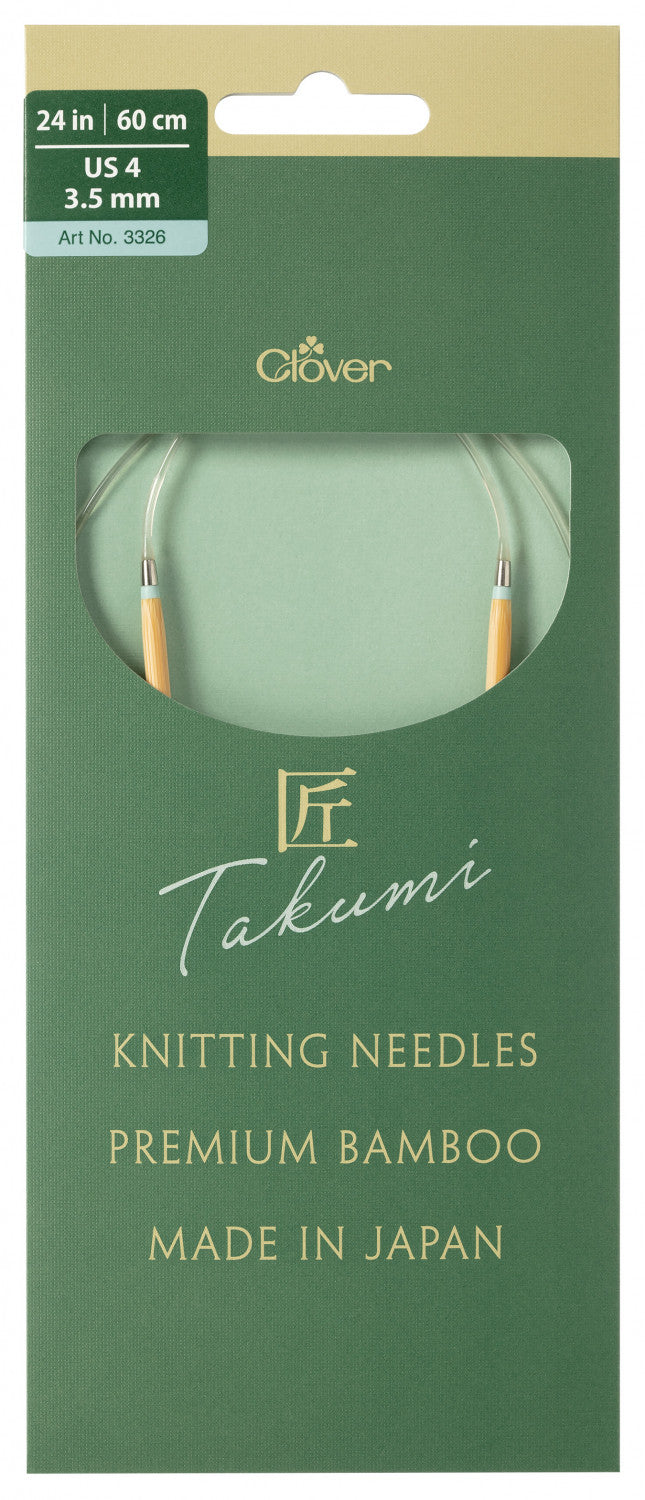 Clover Pro 24" Circular Knitting Needles Clover #4