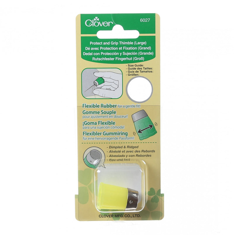 Protect And Grip Thimble Large Notions Clover