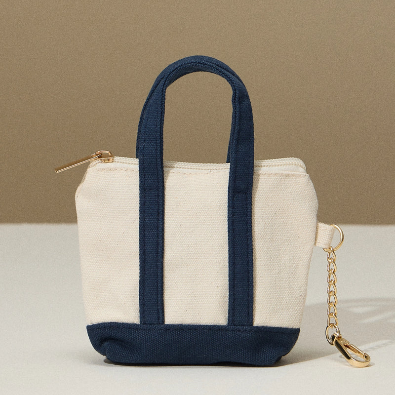 Mini Tote EcoCharm Cotton Keychain – Brooklyn Craft Company