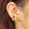 Pumpkin Spice Earrings Accessories Yellow Owl Workshop