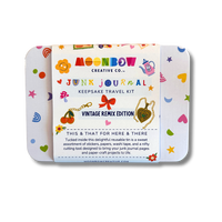 Moonbow Creative Co. Junk Journal Keepsake Travel Kit packaging on a white background