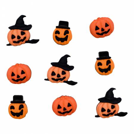 Jack o Lantern Buttons Buttons Buttons Galore
