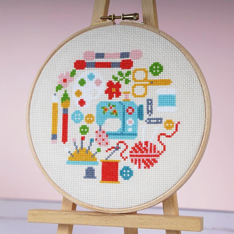 Oh Sew Crafty Cross Stitch Kit