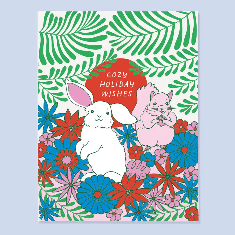 Cozy Wishes Card Greeting Cards The Good Twin