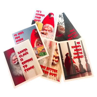 Creepy Santa Assorted Card Box Set Greeting Cards Smitten Kitten