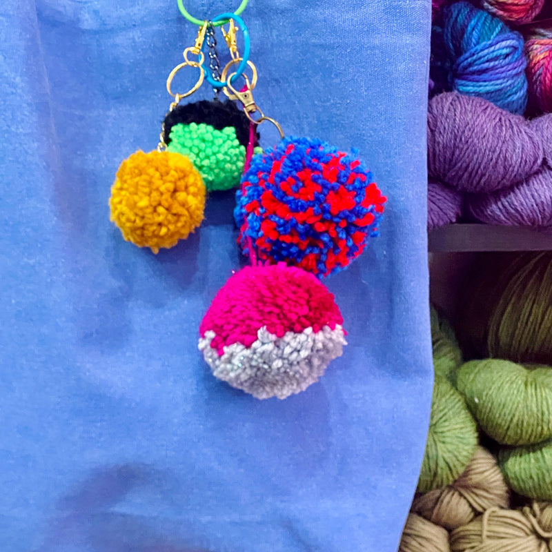 DROP-IN WORKSHOP: Pom Pom Bag Charms