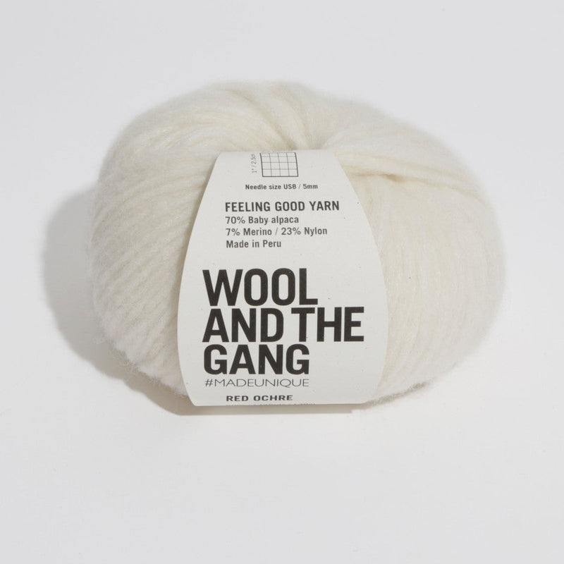 Wool and the Gang Feeling Good Yarn Wool and the Gang Ivory White
