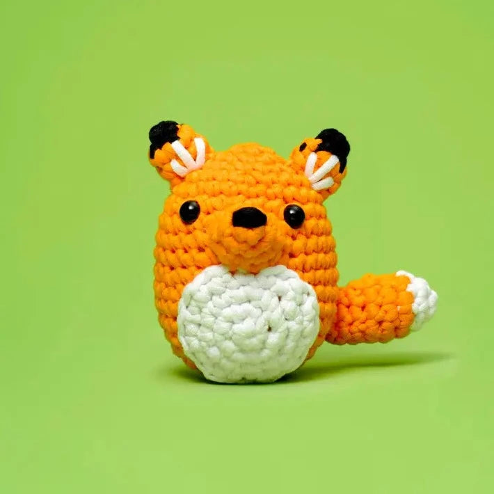 Felix the Fox Beginner Crochet Kit Kit The Woobles
