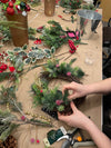 Make a Holiday Wreath Past Workshop Brooklyn Craft Company