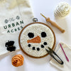 Beginner Punch Needle Kit - Snowman Kit The Urban Acres