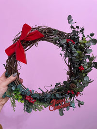 Make a Holiday Wreath Past Workshop Brooklyn Craft Company