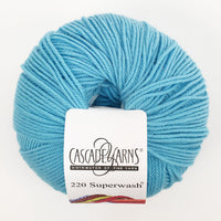 Cascade 220 Superwash Yarn Cascade Bachelor Button 220 Superwash