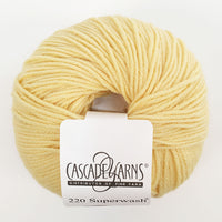 Cascade 220 Superwash Yarn Cascade Lemon 220 Superwash