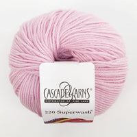 Cascade 220 Superwash Yarn Cascade Strawberry Cream 220 Superwash