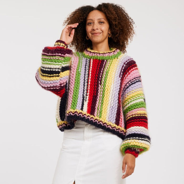 [レア]ttt_msw television pull over knit Television pull over knit #MULCH [TTT-2023AW-KT14] - TTT MSW