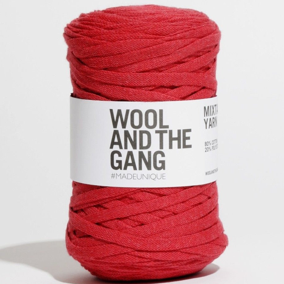 Mixtape Yarn Yarn Wool and the Gang Lipstick Red Mixtape