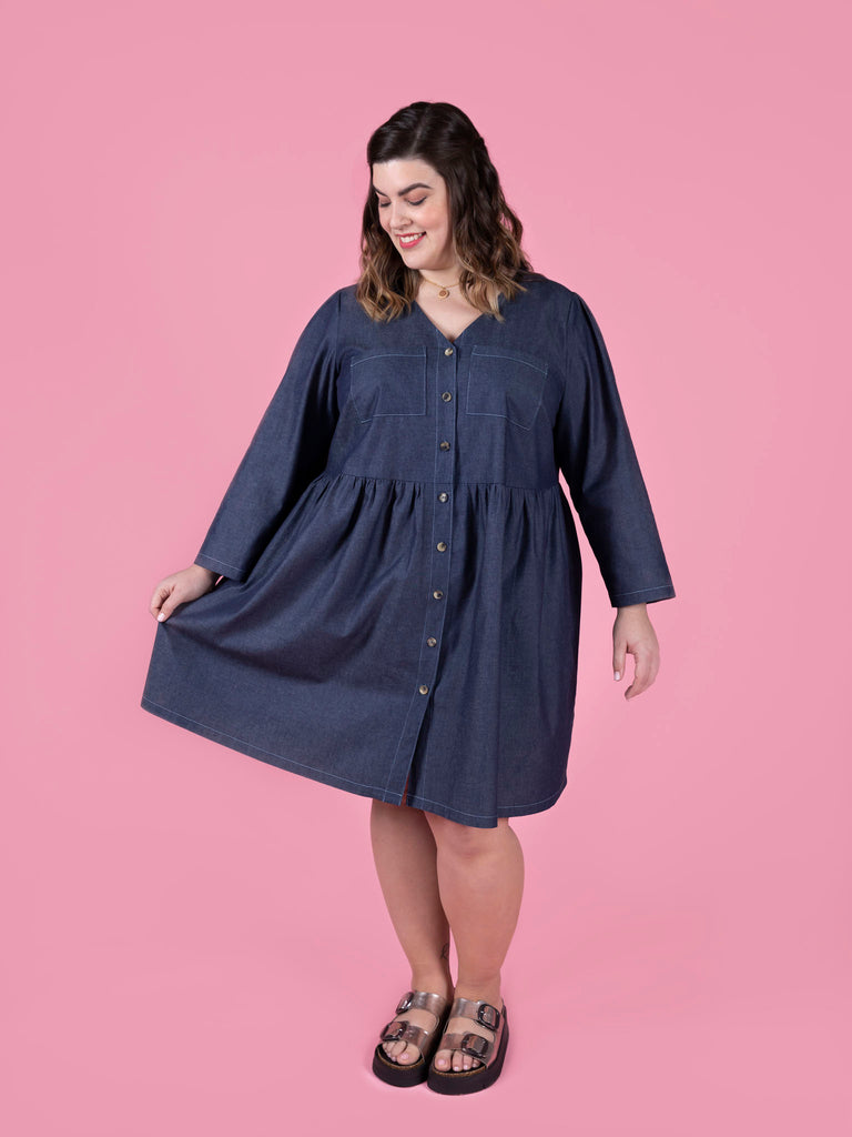 Nell Blouse and Dress Pattern Pattern Tilly and the Buttons