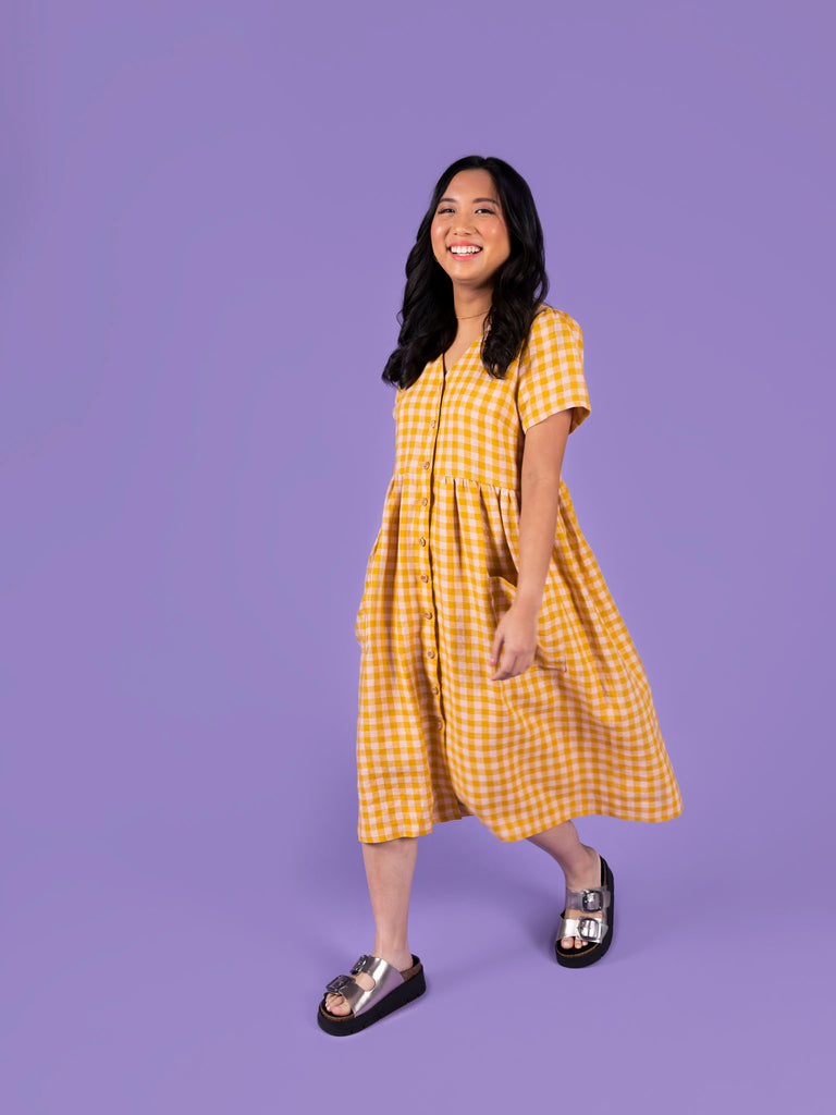 Nell Blouse and Dress Pattern Pattern Tilly and the Buttons