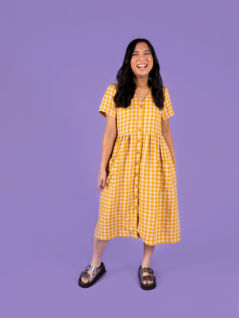 Nell Blouse and Dress Pattern Pattern Tilly and the Buttons