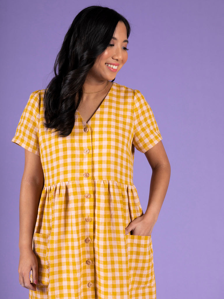 Nell Blouse and Dress Pattern Pattern Tilly and the Buttons