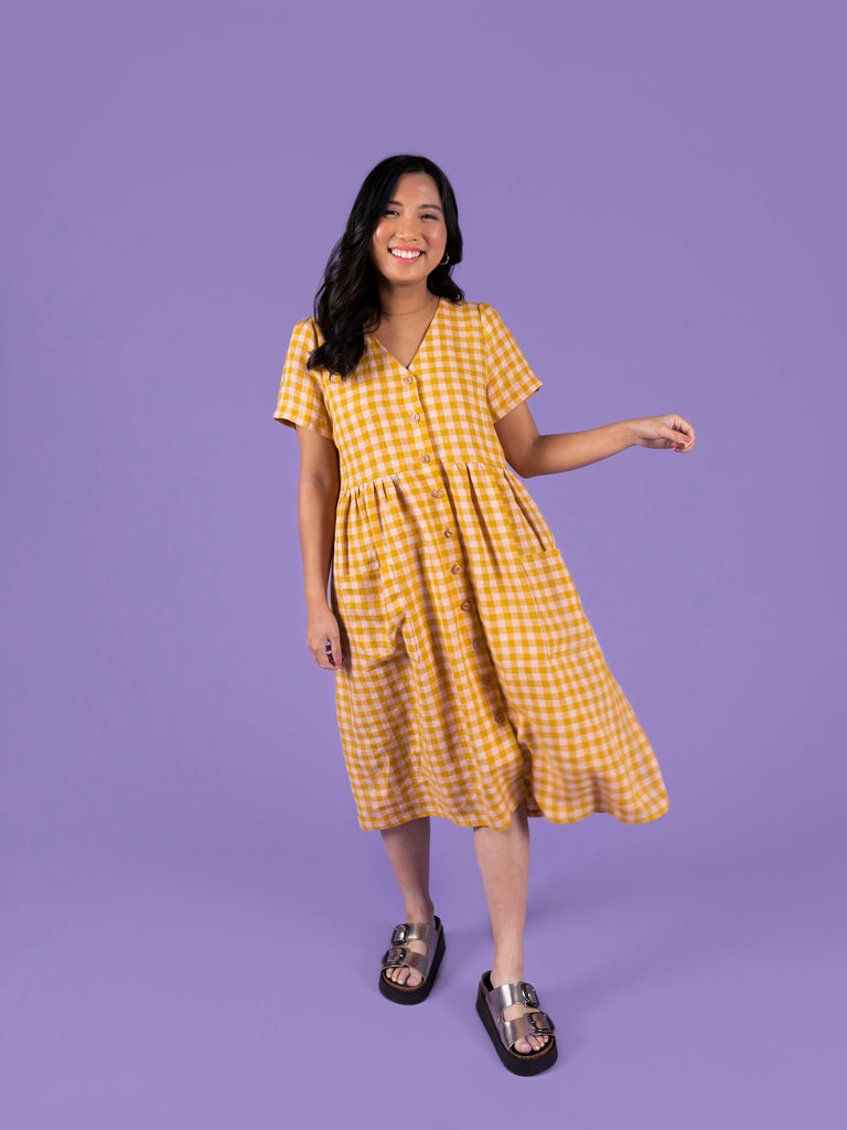 Nell Blouse and Dress Pattern Pattern Tilly and the Buttons
