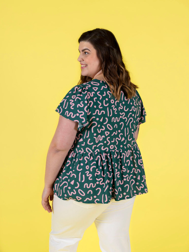 Nell Blouse and Dress Pattern Pattern Tilly and the Buttons
