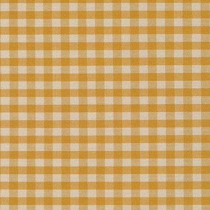 Crawford Gingham by Robert Kaufman in Mustard Fabric Robert Kaufman