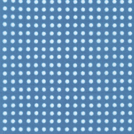 Shibori Blues Blue Dots by Robert Kaufman Fabric Robert Kaufman