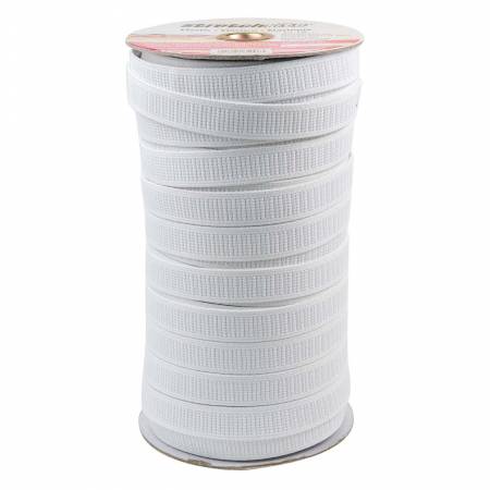 Stretchrite 1/4 Inch Braided Polyester Elastic for Sewing and Crafting 1/4-Inch  by 144-Yards White
