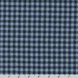 Essex yarn Dyed Classic Woven Gingham in Denim 