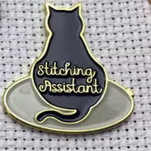 Magnetic Needle Minder - Stitching Assistant Kitty Needlework Snarky Crafter Designs