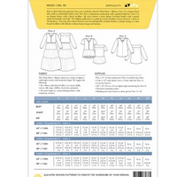 Nicks Dress and Blouse Pattern Pattern Closet Core Patterns