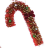 Bottle Brush Candy Cane Ornament Ornament Cody Foster and Co. Red
