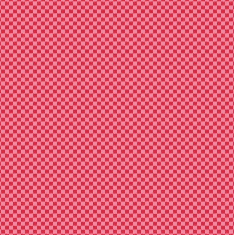 dark pink and light pink checkered pattern