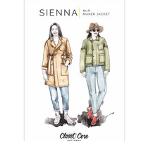 Sienna Maker Jacket Pattern Pattern Closet Core Patterns