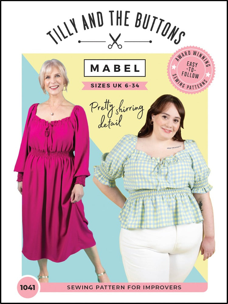 Mabel Dress and Blouse Pattern Pattern Tilly and the Buttons