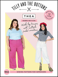 Thea Trousers Pattern Tilly and the Buttons