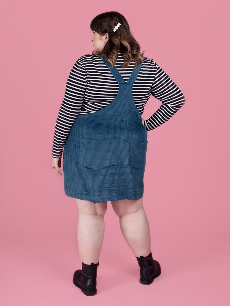 Cleo Dungaree Dress Pattern (US0-30) Pattern Tilly and the Buttons