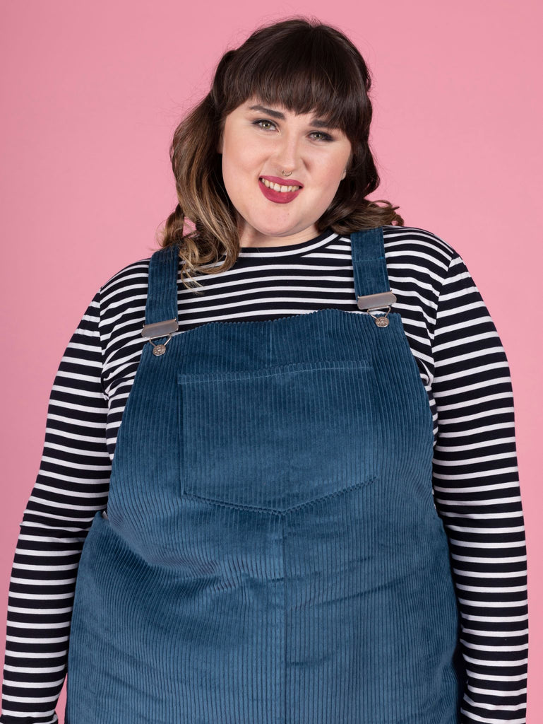 Cleo Dungaree Dress Pattern (US0-30) Pattern Tilly and the Buttons