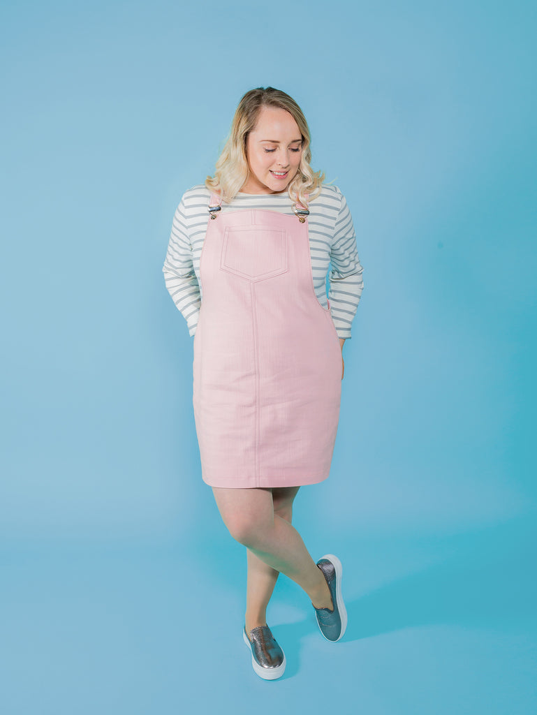 Cleo Dungaree Dress Pattern (US0-30) Pattern Tilly and the Buttons