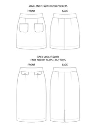 Ramona Skirt Pattern Tilly and the Buttons