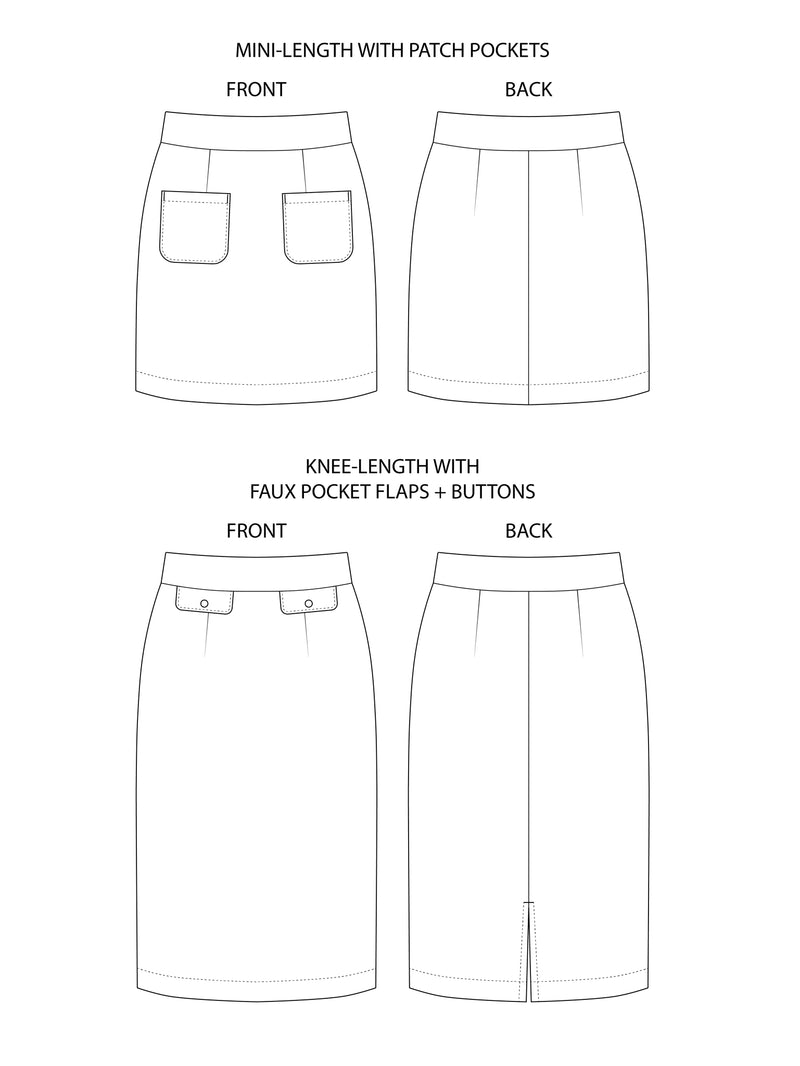 Ramona Skirt Pattern Tilly and the Buttons